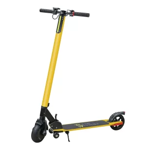 Saudi Supplier Yellow electric scooter full image