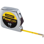 STANLEY 10 FT PowerLock Pocket Tape Measure with Diameter Scale