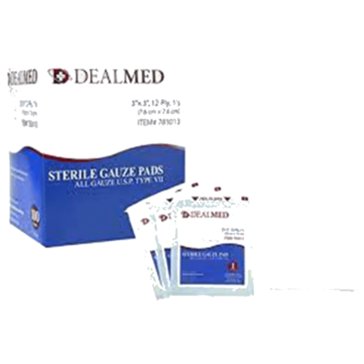 Gauze Pads 3 x 3 in. (Pack of 5)