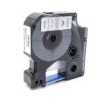 DYMO 12 Mm White-on‑Blue D1 Ink Ribbon