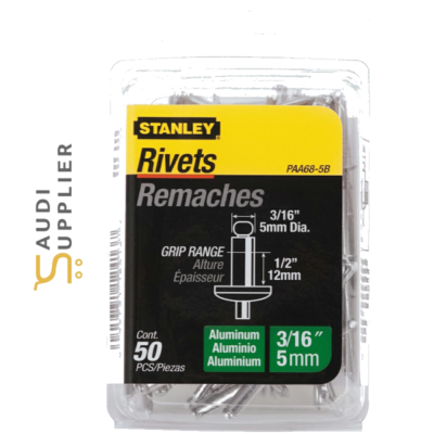 Stanely 50 PK 3-16 IN X 1-2 IN ALUMINUM RIVETS from Saudi Supplier