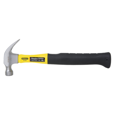 7 OZ CURVED CLAW FIBERGLASS NAILING HAMMER