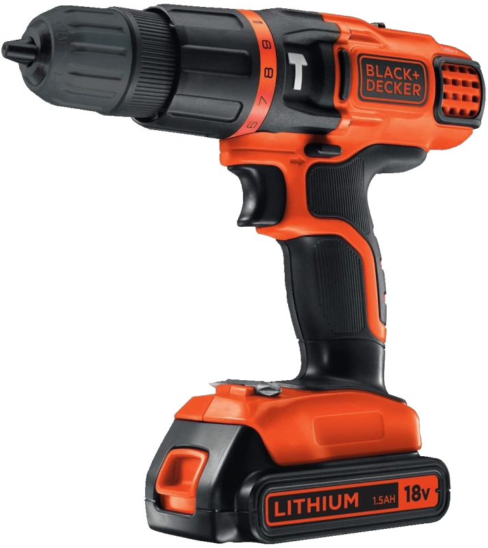 Black Decker drill 18 volt