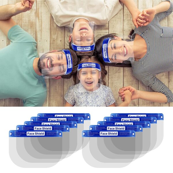 ace mask suitable for adults and children in transparent color from Saudi Supplier.
