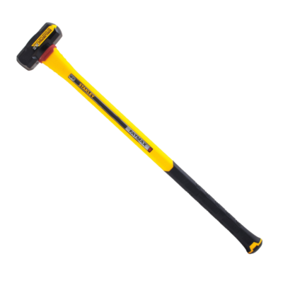 6 lb sledgehammer helps reduce vibrations for more comfort and control.