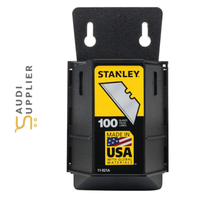 HEAVY-DUTY UTILITY BLADES WITH DISPENSER – 100 PACK- Saudi Supplier