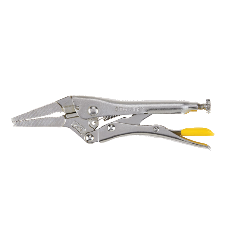 Stanley 6.75" Max Steel Long Nose Locking Pliers