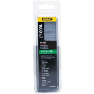 Stanley Tools 1,000 pc 1-14 in Brad Nails-Saudi Supplier