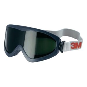 3M welding goggles with dark lenses to protect eyes while welding, on a white background from Saudi Supplier.