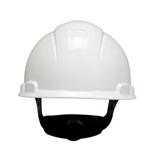 Hard Hat, White 4-Point Ratchet Suspension/ White