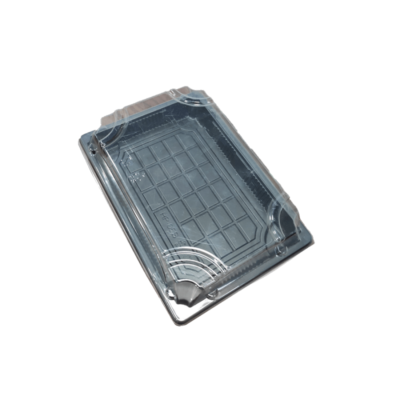 24OZ SUSHI CONT+LID BLACK 500PCS