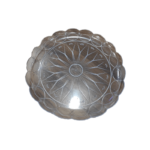 CLEAR ROUND PLATES 33 CM 10 KG