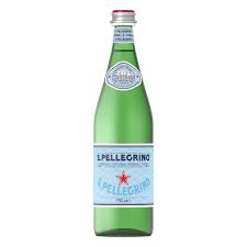 San Pellegrino Sparkling Natural Mineral Water 750 ML Glass Bottle from Saudi Supplier.