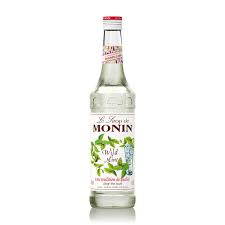 Monin Wild Mint Syrup Pet Bottel 1 Ltr - Saudi Supplier