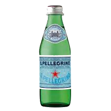 San Pellegrino Sparkling Natural Mineral Water 250 ML Glass Bottle from Saudi Supplier.