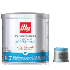 Illy decaf coffee capsules Decaffeinated IperEspresso from Saudi Supplier.