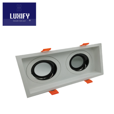 ALUMINUM +UV White Anti-Glare | LUXIFY