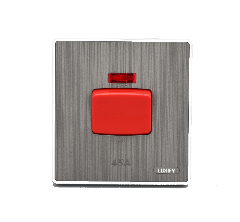 مفتاح مكيف 7*7 LUXIFY سلفر