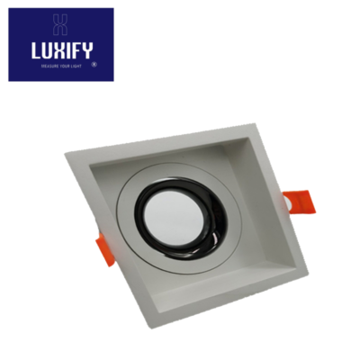 LUXIFY Aluminum + UV White Single Anti‑Glare