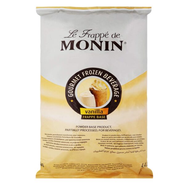 Monin Vanilla Frappe Base From Saudi Supplier