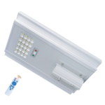 Street Light 100 Watt Solar White Aluminum LUXIFY