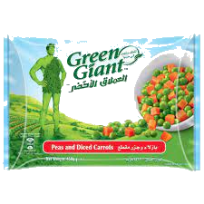 GREEN GIANT PEAS & DICED CARROTS