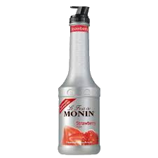 Monin Strawberry Puree 1Ltr - Saudi Supplier