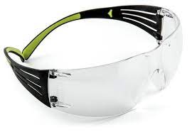 3m plastic anti-fog safety glasses on a white background from Saudi Supplier.