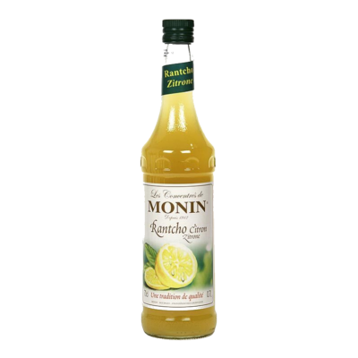 MONIN Lemon Rantcho Syrup 6X1Ltr - Saudi Supplier
