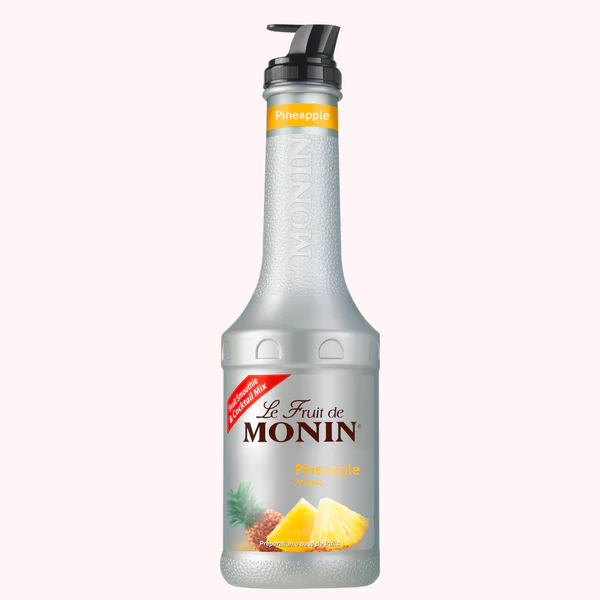 Monin Pineapple Puree 1Ltr bottle from Saudi Supplier.