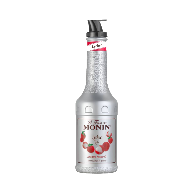 Monin Lychee Puree 1Ltr bottle from Saudi Supplier.