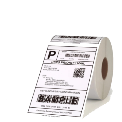 Zunnic 4x6 direct thermal shipping labels paper 4" x 6" label from Saudi Supplier