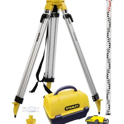 طقم ميزان مياه Stanley Al24 Gvp مع حامل ثلاثي وحقيبة حمل