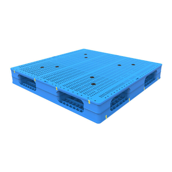 Four Way Entry Stackable Plastic Pallet from Saudi Supplier.