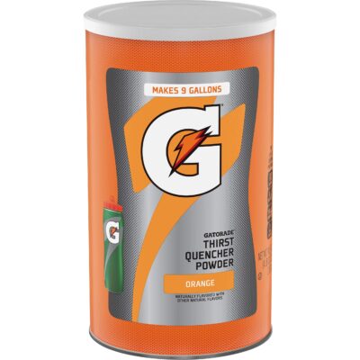مسحوق Gatorade للإنعاش بنكهة البرتقال – علبة 76.5 أونصة