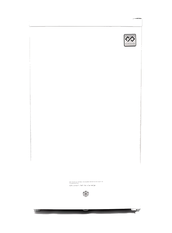 ClassPro Single Door Small Refrigerator, 3.2 Cu.ft, White from Saudi Supplier.