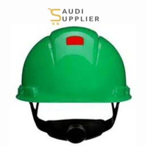 3M™ SecureFit™ Hard Hat H-704SFV-UV, Green, Vented- Saudi Supplier