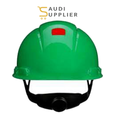 3M™ SecureFit™ Hard Hat H-704SFV-UV, Green, Vented- Saudi Supplier