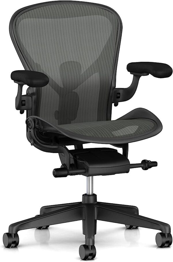 Herman Miller Aeron Ergonomic Chair - Size C, Graphite from Saudi Supplier