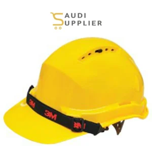 3M™ SecureFit™ Full Brim Hard Hat H-802SFR-UV, Yellow- Saudi Supplier