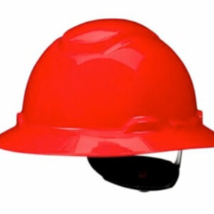3M™ Full Brim Hard Hat H-805R, Red 4-Point Ratchet Suspension, 20 ea/Case from Saudi Supplier.