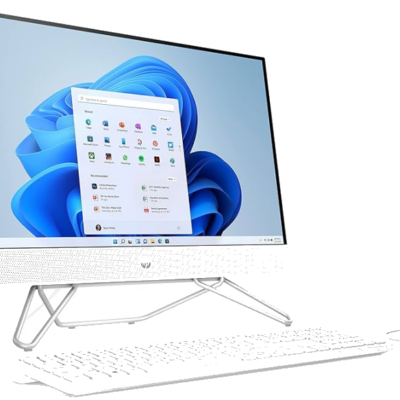 HP 24-cb1001nx Bundle AIO PC, FHD 23.8" touch screen, Intel Core i5-1235U from Saudi Supplier.