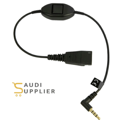 Jabra Cord QD to 3.5 mm for PTT- Saudi Supplier
