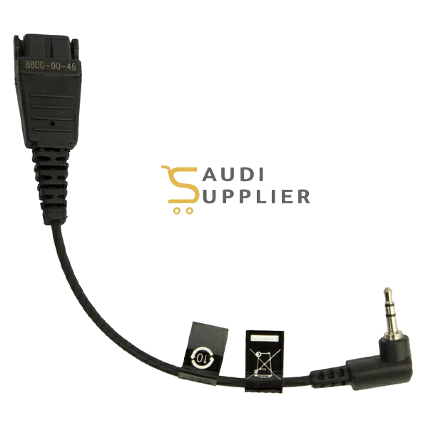 Jabra QD Cord to 2,5mm pin plug- Saudi Supplier