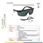 Forte Safety Spectacle- Saudi Supplier