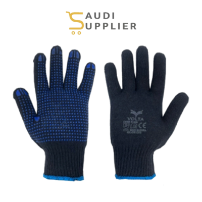 Volta Single Side PVC Dotted Gloves- Saudi Supplier
