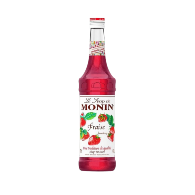 Monin Strawberry Syrup 1Ltr, 6x1LTR