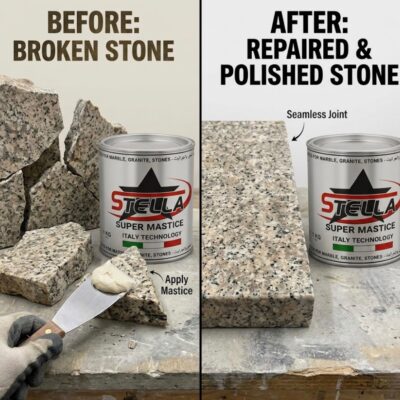 STELLA Super Mastice Stone Adhesive 1 Carton (8 x 1KG)