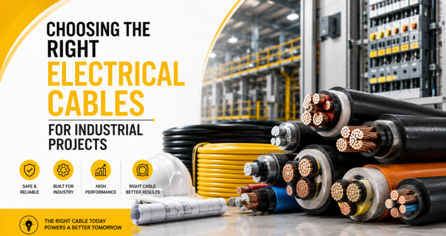 Choosing the Right Electrical Cables for Industrial Projects