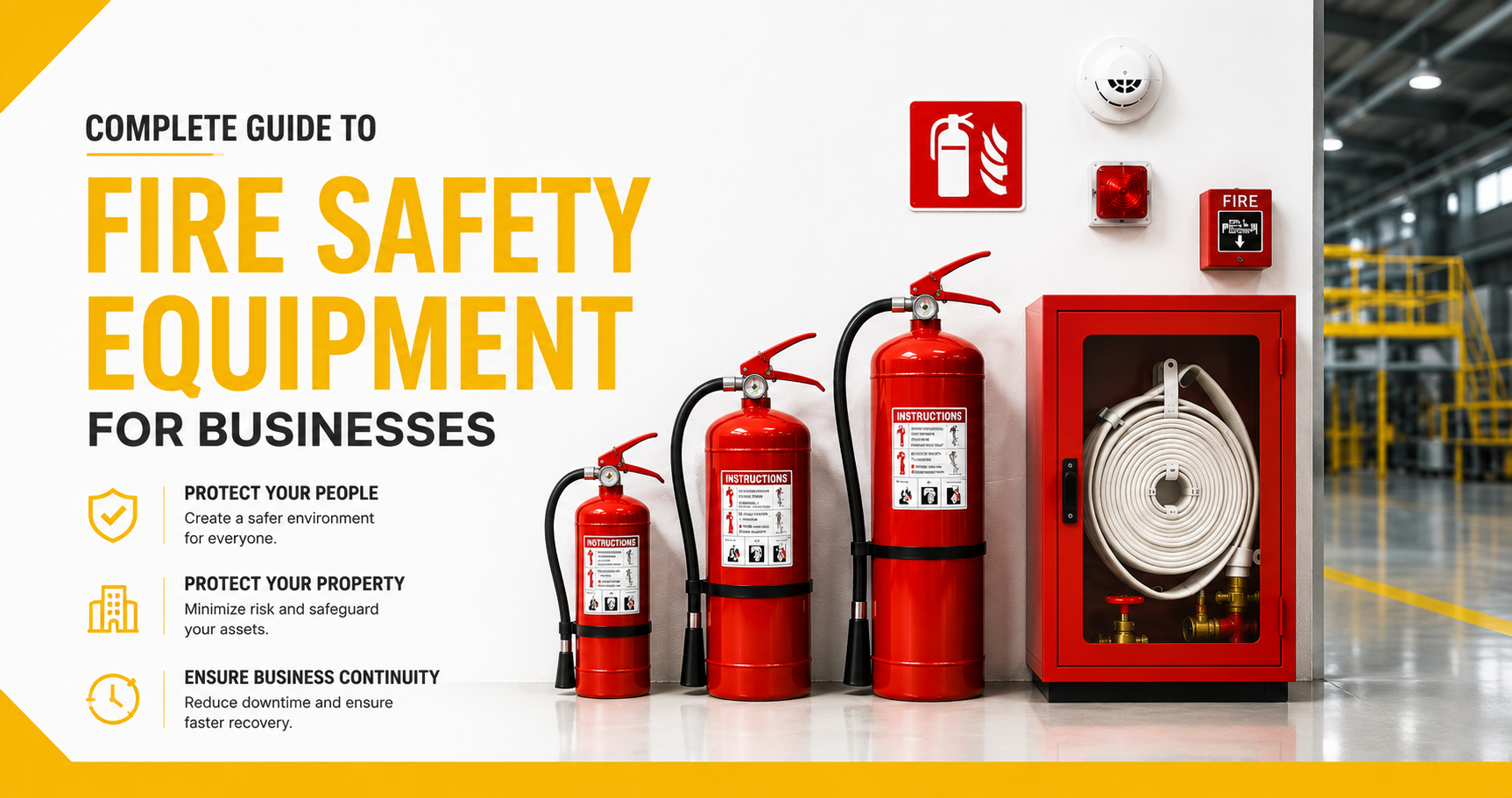 Complete Guide To Fire Safety Equipment For Businesses